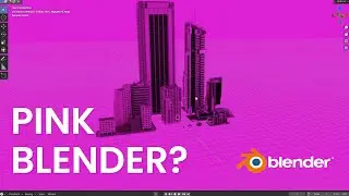 Why is my render pink in Blender? Easy fix