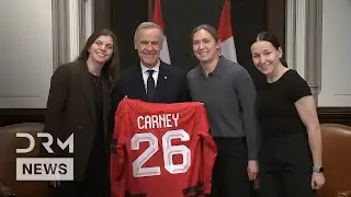 BREAKING NEWS: Canadian PM Mark Carney Meets Team Canada Hockey Players in Ottawa | AC1N