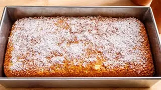 Got Coconut and Eggs ? make this  healthy Keto cake  ! Sugar-free, flour-free!