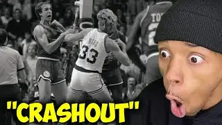 Larry Bird Losing His Mind in the Middle of a Game