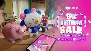 Shop without breaking the bank with Lazada's Epic Birthday Sale! Enjoy campaign voucher up to RM1000