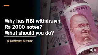RBI: Rs.2000 Denomination Banks - Withdrawn from Circulation||EQ ECONOMICS QUOTIENT