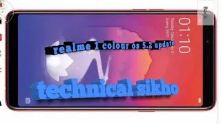 Realme 1 colour os 5.2 update