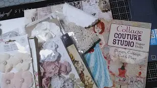 (SOLD) Crafty Destash - Prima Flowers, Dress My Craft Paper Pad, Julie Nutting Book, etc.