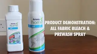 Amway Product Demo: All Fabric Bleach & Prewash Spray