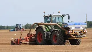 Préparation plus semis de betteraves rouge dans le Loiret 🌱