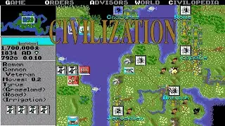 Old Games - Civilization 1 / #8 / No Commentary (PC DOS 4K)