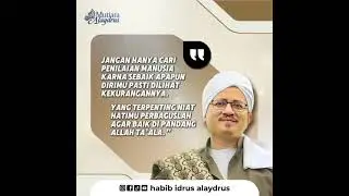 #alidrustv #quotes #habibidrus #nasehat #mr #mrjatim