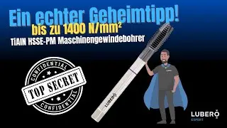 LUBERO Hochleistungs- Gewindebohrer HSSE-PM TiAlN - Typ MULTI - Gewindeschneider der Extraklasse