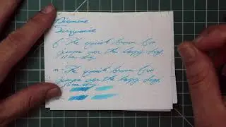 Diamine Turquoise Fountain Pen Ink #fountainpenink #fountainpens