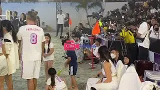 Intip Harris Vriza, Verrel Bramasta Saat Tanding Voli Pantai di Istora Senayan