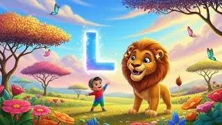 L for Lion | Nursery Rhymes for Kids and Song