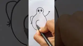 Cute & easy Avocado🍐 drawing #easy #cute #avocado #drawing #youtubeshorts #shorts