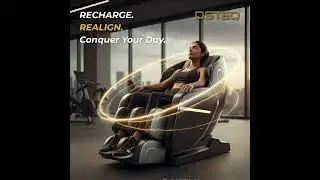 Realign. Recharge. Conquer Your Day | Osteq Massage Chair #massagechair Osteq