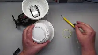 DIY Flash Hack Sphere of Diffuser Light for Free