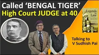 Calcutta High Court | Famous Judge | Expert in Maths & Law | Asutosh Mookerjee | Sudhish Pai #part10