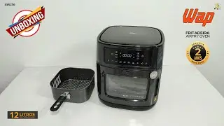 Unboxing Fritadeira el&eacute;trica Wap air fly oven digital 12L - Forninho
