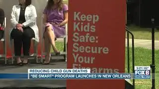 Children's Hospital partners with Be Smart to protect children from gun violence