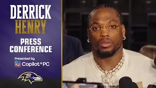Derrick Henry on Passing Walter Payton in Career Rushing TDs | Baltimore Ravens