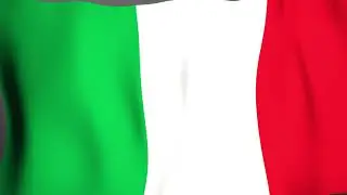 Italy Flag | Free Stock Footage | World Flags
