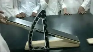 تجربة علمية  معامل الاحتكاك ثانوية محايل العامة