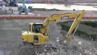 Earthquake Repairs Edogawa River Japan (2) 2617