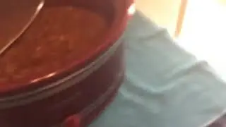 Sabotaging the chili .