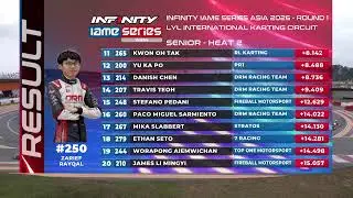 INF1NITY IAME Series Asia 2026 - Round 1 - Day 1
