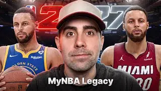 I Played Steph Curry's Career on NBA 2K27 MyNBA Legacy