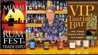 MIami Rum Fest VIP Tasting Bar