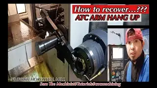 HOW TO RECOVER ATC ARM STOCK UP NHP8000 HORIZONTAL MACHINE