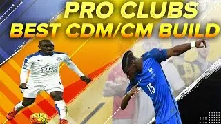 FIFA 17 PRO CLUBS BEST CDM & CM BUILD + TRAITS TO USE
