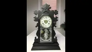 Antique Ansonia Mantel Clock with Alarm | Item# 1623 - Adelaide Clocks
