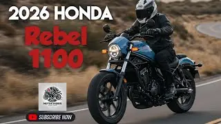Honda Rebel 1100 2026 года | Современный круизер с классическим духом #honda #мотоцикл #байк #rebel