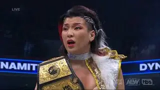 Hikaru Shida destroyed Ruby Soho AEW Women&rsquo;s Championship AEW Dynamite 25 Oct 2023