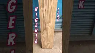 I Bought 10-Inch Teak Planks From Nigeria #teak ##furnituredesign #carpenter #importedteak #doors