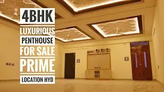 4BHK, 4700 sft Luxurious Penthouse, PRIME LOCATION Hyderabad, GM Residency.