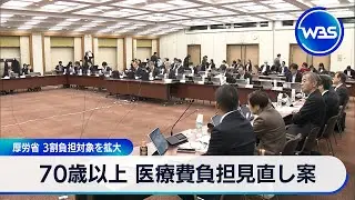 70歳以上 医療費負担見直し案 厚労省 3割負担対象を拡大【WBS】