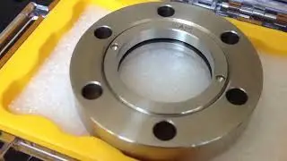 KBr DN63CF UHV viewport