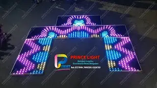 Prince Light Bhagalpur L.E.D/Pixel Road Gate Board Action No - (A301) Size - 8'x4'