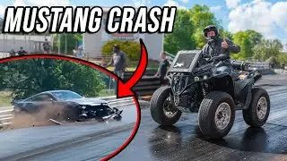 Nitrous Can-Am Drag Racing! (Mustang totaled)