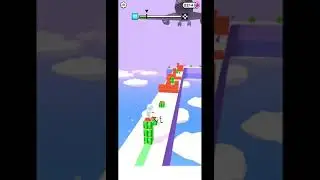 CUBE SURFER 3D ( Android İOS GAMEPLAY WALKTHROUGH )  #shorts