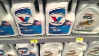 Best place to buy motor oil Walmart cheaper