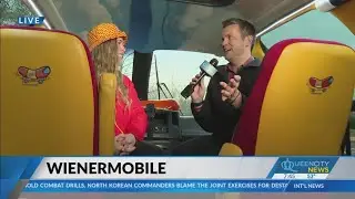 Iconic hot dog on wheels making rounds around the Queen City