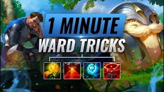 3 Broken Ward Tricks in Under 1 Minute - League of Legends #Shorts