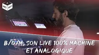 Drum machines and modular synths: make a live 100% machine with B/O/M (without Ableton)