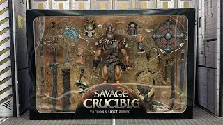 Savage Crucible - Varnoks Unchained Toy Review - Harvinger Studios 1/12 Scale Figure