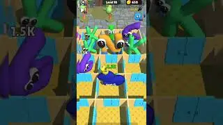 Merge Alphabet Doors 3D abcdefghijklmnopqrstuvwxyz #shorts #gametoons #youtubeshorts