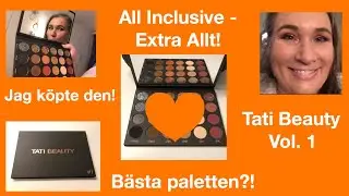 Jag k&ouml;pte TATI BEAUTY Textured Neutrals Vol 1 palett! 🌇🌆