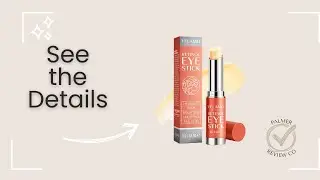 VELAMO ADVANCED Retinol Eye Balm Stick with Bakuchiol: Eye Cream for Dark Circles and Puffiness